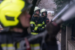 tűz oltása