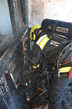 Tűz keletkezett egy XIII. kerületi társasházban