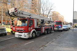 Tűz keletkezett egy XIII. kerületi társasházban