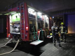 Kisebb tűz volt egy budapesti sportcsarnokban