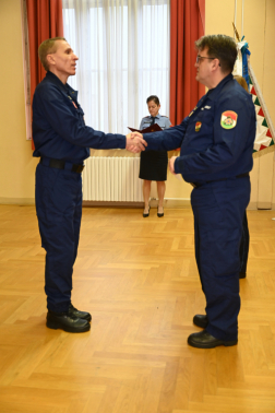 Parancs átadás az újoncnak