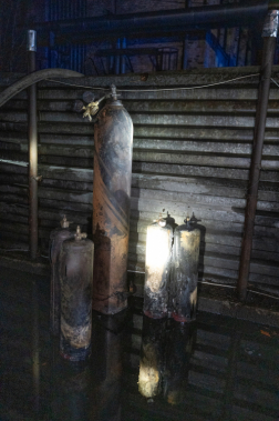 palack kilövés előtt