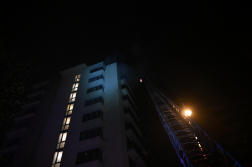 Tűz keletkezett egy XIII. kerületi társasházban