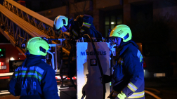 Tűz keletkezett egy XIII. kerületi társasházban