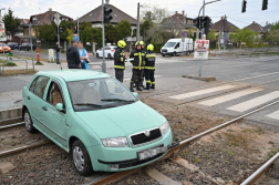 Karambol történt a XIII. kerületben