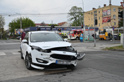 Karambol történt a XIII. kerületben