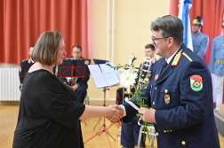 Tűzoltónapi ünnepség a Fővárosi Katasztrófavédelmi Igazgatóságon