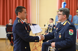 Tűzoltónapi ünnepség a Fővárosi Katasztrófavédelmi Igazgatóságon