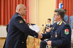 Tűzoltónapi ünnepség a Fővárosi Katasztrófavédelmi Igazgatóságon