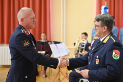 Tűzoltónapi ünnepség a Fővárosi Katasztrófavédelmi Igazgatóságon