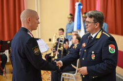 Tűzoltónapi ünnepség a Fővárosi Katasztrófavédelmi Igazgatóságon