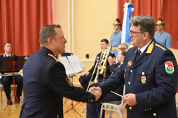 Tűzoltónapi ünnepség a Fővárosi Katasztrófavédelmi Igazgatóságon