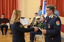 Tűzoltónapi ünnepség a Fővárosi Katasztrófavédelmi Igazgatóságon