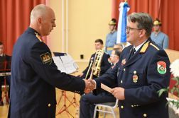 Tűzoltónapi ünnepség a Fővárosi Katasztrófavédelmi Igazgatóságon