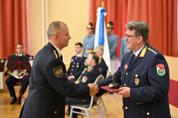 Tűzoltónapi ünnepség a Fővárosi Katasztrófavédelmi Igazgatóságon