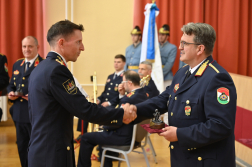 Tűzoltónapi ünnepség a Fővárosi Katasztrófavédelmi Igazgatóságon