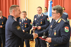 Tűzoltónapi ünnepség a Fővárosi Katasztrófavédelmi Igazgatóságon