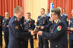 Tűzoltónapi ünnepség a Fővárosi Katasztrófavédelmi Igazgatóságon