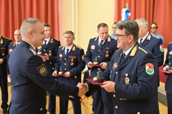 Tűzoltónapi ünnepség a Fővárosi Katasztrófavédelmi Igazgatóságon