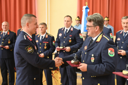 Tűzoltónapi ünnepség a Fővárosi Katasztrófavédelmi Igazgatóságon