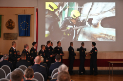 Tűzoltónapi ünnepség a Fővárosi Katasztrófavédelmi Igazgatóságon