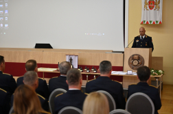 Tűzoltónapi ünnepség a Fővárosi Katasztrófavédelmi Igazgatóságon