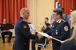 Tűzoltónapi ünnepség a Fővárosi Katasztrófavédelmi Igazgatóságon