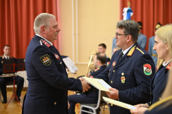 Tűzoltónapi ünnepség a Fővárosi Katasztrófavédelmi Igazgatóságon