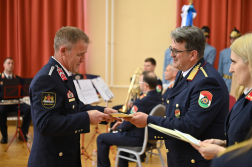 Tűzoltónapi ünnepség a Fővárosi Katasztrófavédelmi Igazgatóságon