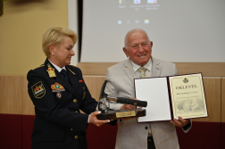 Tűzoltónapi ünnepség a Fővárosi Katasztrófavédelmi Igazgatóságon