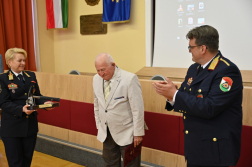 Tűzoltónapi ünnepség a Fővárosi Katasztrófavédelmi Igazgatóságon