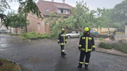 Viharkárok adnak munkát a tűzoltóknak a fővárosban