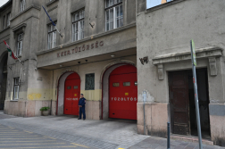 Száz éve vigyáz a belvárosra a Gerlóczy utcai tűzőrség