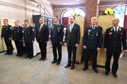 Ünnepség a Belvárosi Katasztrófavédelmi Őrsön
