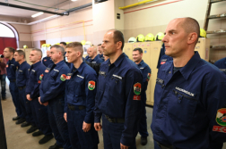 Ünnepség a Belvárosi Katasztrófavédelmi Őrsön