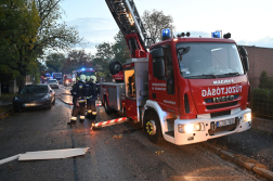 Robbanás történt és tűz keletkezett egy II. kerületi társasházban